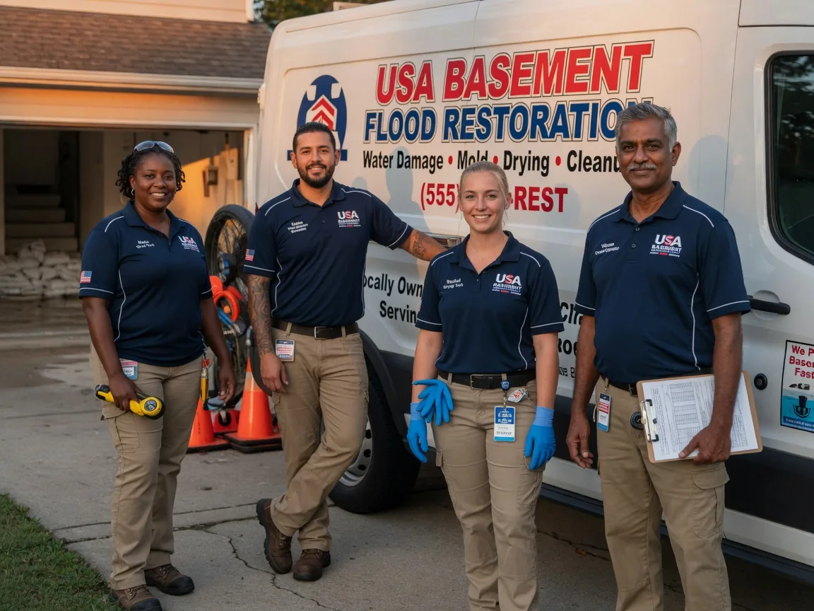 Basement Flood Cleanup company in Lashmeet, WV
